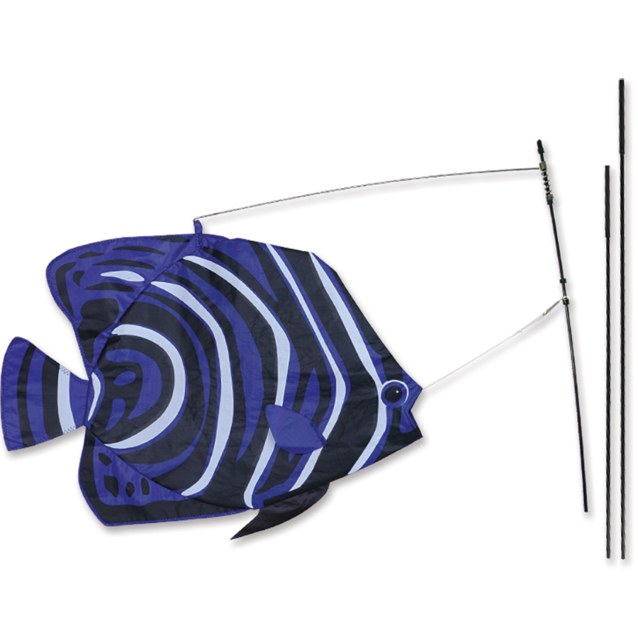 Swimming Fish Recumbent Bike Flag - Angelfish