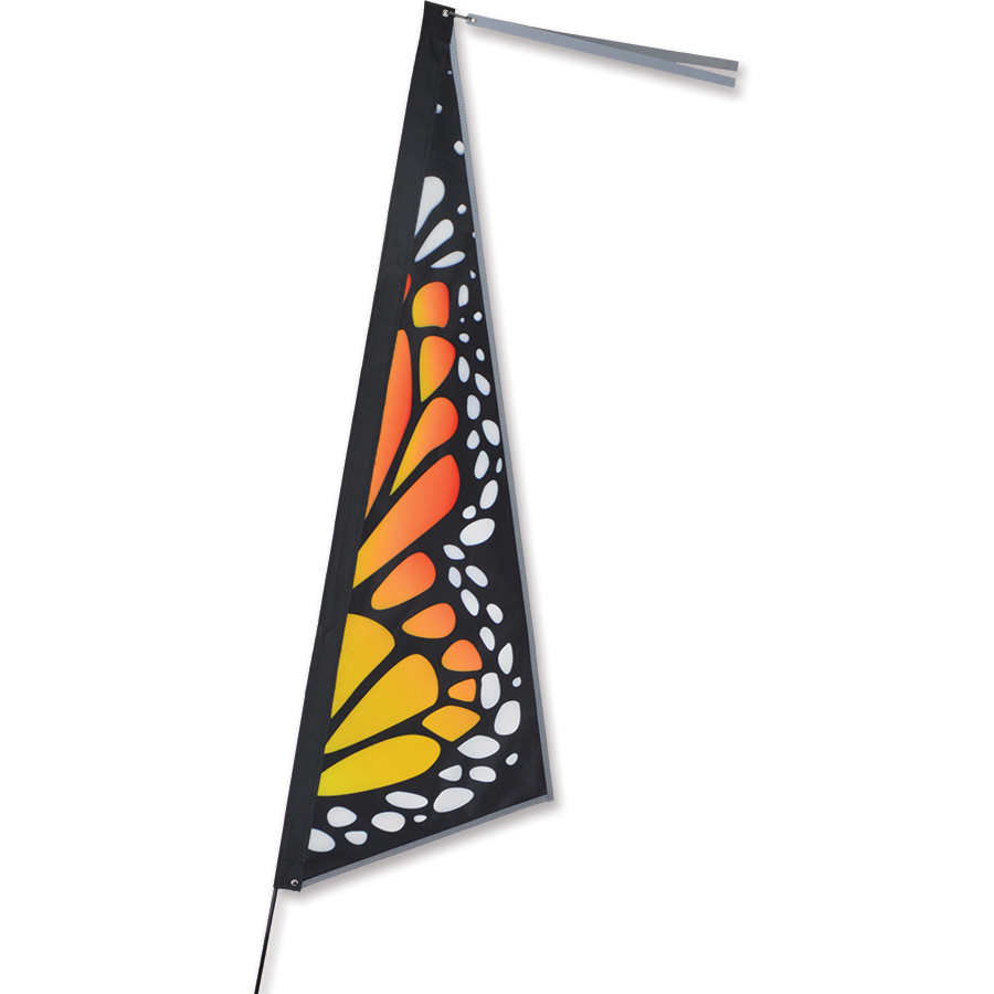 SoundWinds Apex Bike Flag - Monarch Butterfly