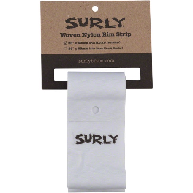 Utah Trikes - Surly Rim Strip 26 x 65mm - White