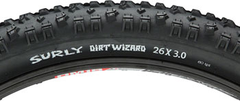 Surly Dirt Wizard Tire - 26 x 3.0, Tubeless, Folding, Black, 60tpi 