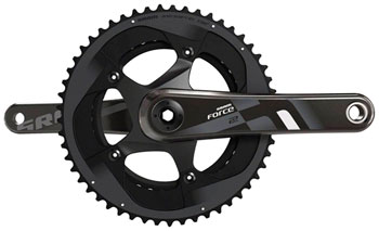 SRAM Force 22 Crankset - 170mm, 11-Speed, 53/39t, 130 BCD, GXP Spindle Interface, Black 