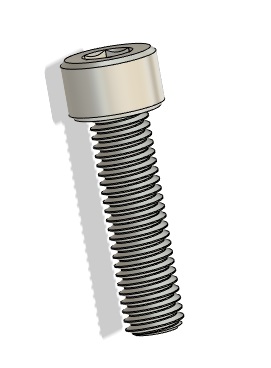 M8 x 35 Socket Stainless 18-8 