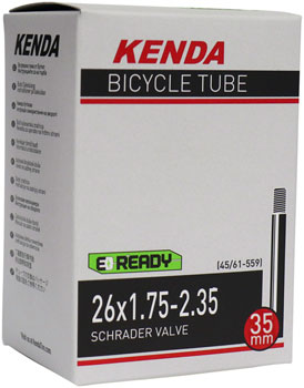 Kenda Tube - 26 x 1.75 - 2.35, Schrader Valve