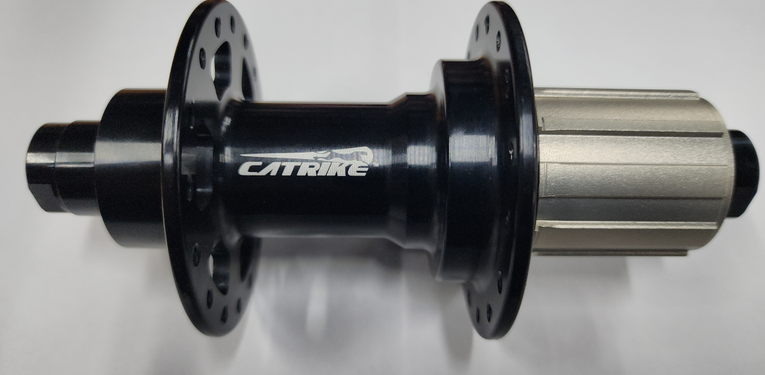 Catrike OEM 32H Rear Freehub Thru Axle - Black 