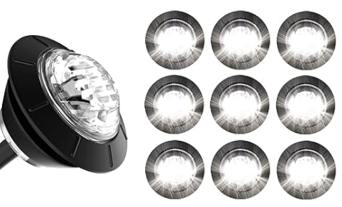 LED - Marker Lights - WHITE 10 pack