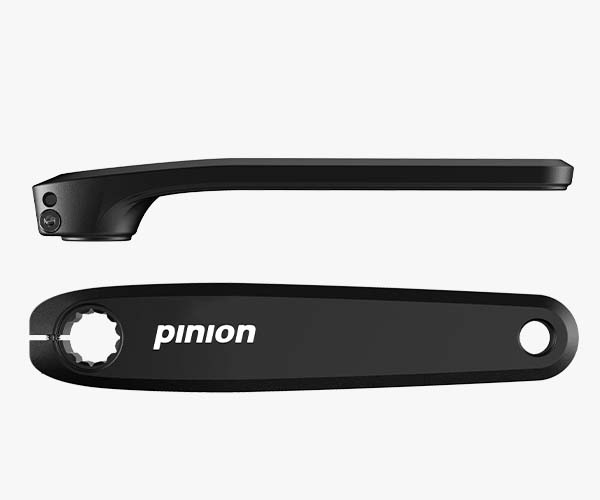 Pinion 165mm Forged Crank Arm Set - Black	