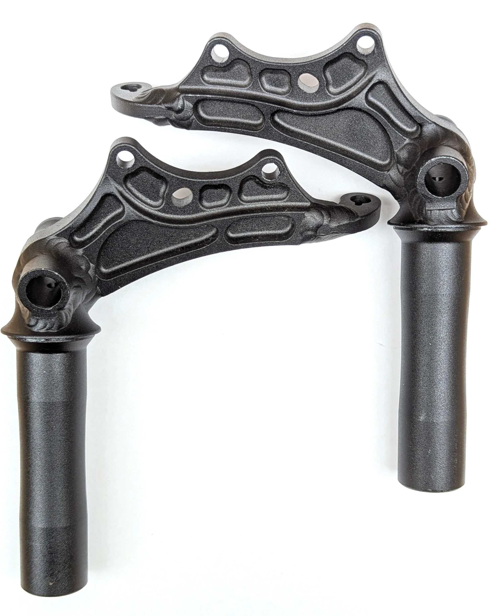 ICE Steering Kingposts / Spindle Pair Rigid - For Drum or Mirrored Disc Brakes