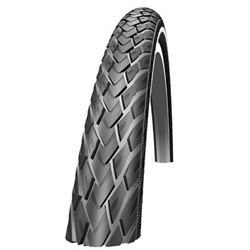 NEW Schwalbe Marathon Plus Tire 20x1.75 Wire Bead Black with Reflective Sidewall 